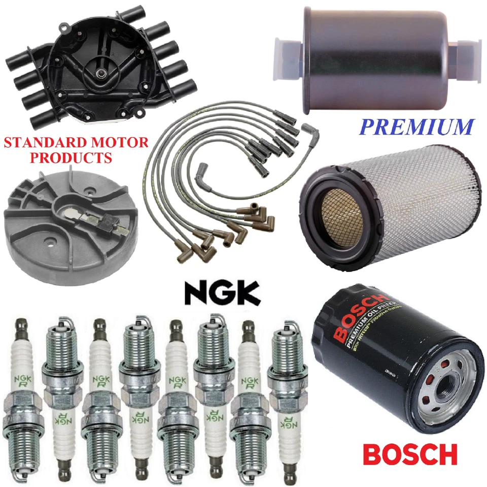Tune Up Kit Filters Wire Plug For CHEVROLET K1500 SUBURBAN V8 5.7L;4WD 1996-1999 - Image 1 of 1