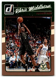 2016-17 Donruss Khris Middleton Milwaukee Bucks #7