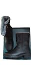 Emu Keerie Black Leather Winter Boots Size UK 7 New In Box
