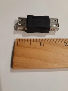 NEW USB 2.0 A Female to USB A Female Adapter Converter Extender Coupler USA SHIP - Picture 1 of 7