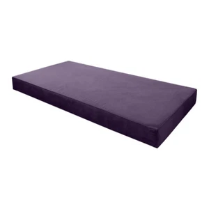 |SLIPCOVER ONLY| Same Pipe 6" Twin 75x39x6 Velvet Indoor Daybed Mattress - AD339 - Picture 1 of 8