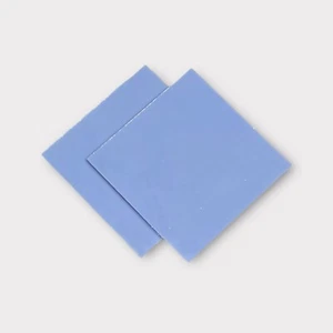 2 Pack Superior Blue Opaque COE 96 Fusible Glass Sheets / Mosaic Squares - Picture 1 of 3