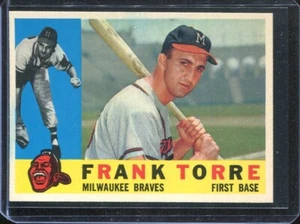 1960 Topps Baseball # 478 Frank Torre (NM) Near Mint - Picture 1 of 2