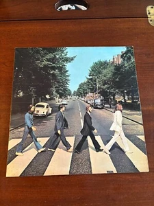 Rare 1969 Italian Made Beatles Abbey Road Vinyl LP First Press PMCO 31520 - Picture 1 of 8