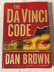 The Da Vinci Code by Dan Brown 2003 Ex/Ex+ Hardcover w/ Slip - Imagen 1 de 3