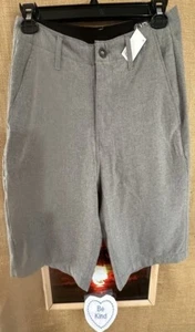 Volcom Surf & Turf 4 Vías Elástico Hombre’s 30 Atlético Corto Gris Cremallera Regular Ban - Imagen 1 de 6