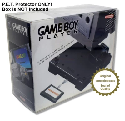 P.E.T. Plastic Box Protector for the Nintendo Gamecube Gameboy Player Box - Image 1 of 3