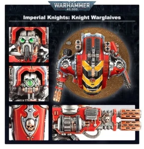 Armiger Warglaive Warhammer 40k Imperial Knight 1 modelo único Warglaive - Imagen 1 de 6
