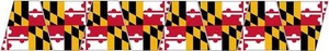 Firefighter Helmet Trapezoid Set of 8 Maryland Reflective Helmet Tetrahedrons - Picture 1 of 3