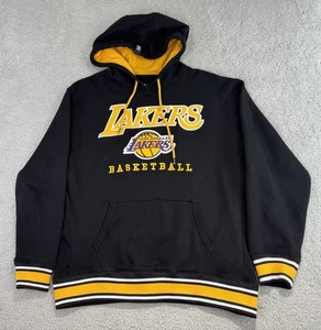 Los Angeles Lakers UNK Men's Size XLarge Black Hoodie NBA Basketball Sweater - Picture 1 of 15
