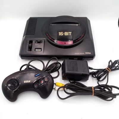 Sega Mega Drive Console Japan HAA-2510 & Controller Japanese NTSC-J Tested - Image 1 of 4