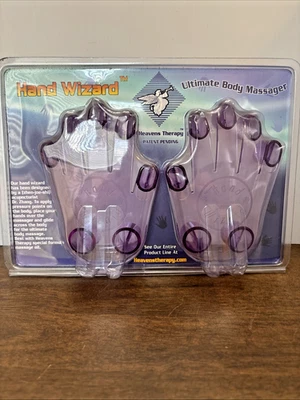 Hand Wizard Ultimate Body Massager Pressure Points Purple NIP Heavens Therapy - Image 1 of 4