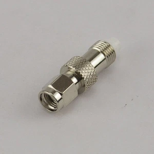 FME Jack To RP-SMA Male RF Adaptor Connector Adaptor Connector WIFI Antenna - Picture 1 of 5
