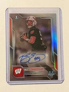 Bowman Chrome U 2025 Billy Edwards Jr. Prospect Auto Refractor #/299 - Imagen 1 de 2