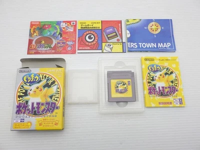 Pokemon Amarillo: Edición Especial Pikachu GameBoy JP GAME. 9000024365179 Foto 1 de 2