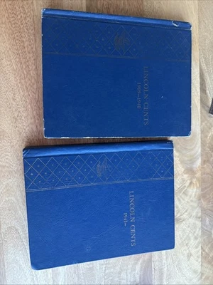 Lote de 2 monedas de trigo de relleno parcial de centavos Lincoln Whitman Classic #9405 #9406 usadas Foto 1 de 4