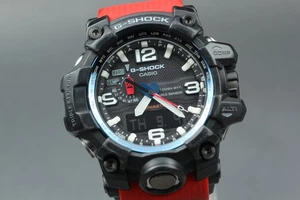 [Quasi come nuovo] Orologio Uomo Casio G-SHOCK MUDMASTER GWG-1000RD-4AJF Quarzo Nero - Foto 1 di 11