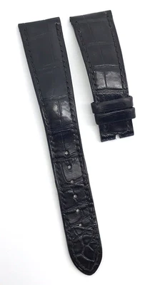 Patek Philippe 20mm x 16mm Dark Brown Alligator Watch Strap D C26 Authentic OEM - Image 1 of 4