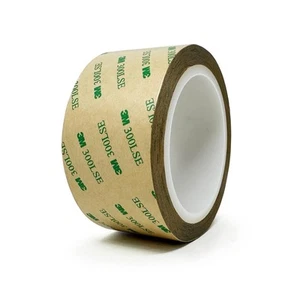 3M 300LSE Doppelseitiges Klebeband Strapazierfähig Klar Klebend 2 Zoll x 36 Fuß Rolle - Bild 1 von 4