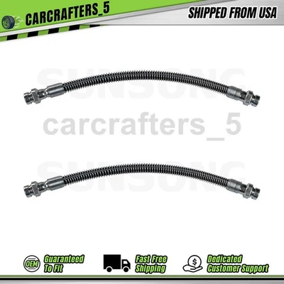 2 передних нижних тормозных гидравлических шланга для 1984 Dodge Power Ram 50 2,0 л - Изображение 1 из 4