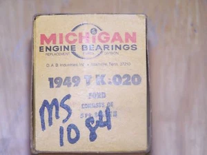 1971-1974 Ford 2000cc 121ci 4cyl .020 main bearing set - Bild 1 von 1