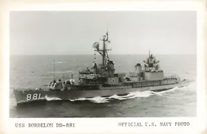 Foto USS Bordelon DD-881 Official US Navy - Bild 1 von 2