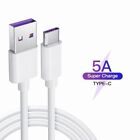 USB Cable Type C USB 3.0 to USB C 3.1 Fast Charger Phone Cable Samsung Huawei UK
