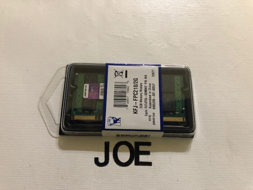 2GB Kit HP Compaq 6735s, 6820s,6830s,6910p,8510p,8510w 6715b DDR2 Memory - Image 1 of 1