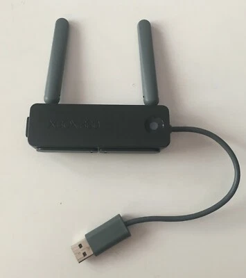 Official OEM Microsoft XBOX 360 Wireless Network Adapter N Black Model# 1398 - Image 1 of 2