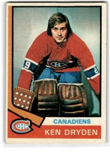 1974-75 Topps Ken Dryden #155 Canadiens - Foto 1 di 2