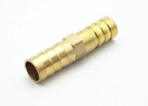 16mm Brass STRAIGHT Hose Extension Barb Tail Connector Fitting Union Adapter eq - Imagen 1 de 1