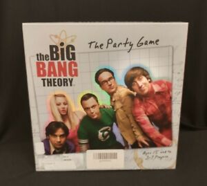 The Big Bang Theory Party Game 2012 Cards Flash Cards Factory Sealed