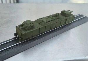N scale R. Lee Ermey Marines / Army Military Cannon car armored train car. - Picture 1 of 5