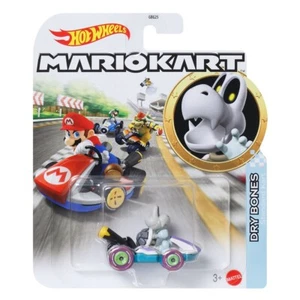 Hot Wheels Mario Kart Metal Car 1:64 - Dry Bones Standart Kart Figuren - Bild 1 von 2