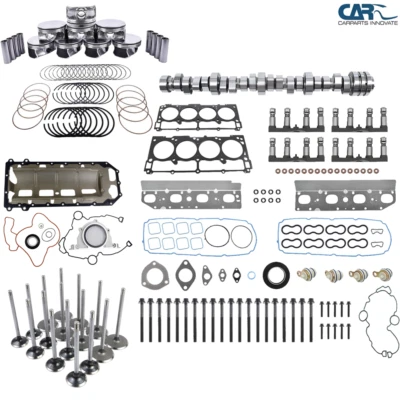 Hemi Non MDS Lifters Camshaft Intake and Exhaust Valves for 09-19 Dodge Ram 5.7L - Изображение 1 из 4