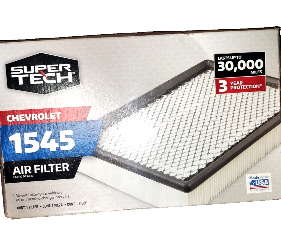НОВЫЙ воздушный фильтр Super Tech Chevy AF 1545 - Изображение 1 из 4