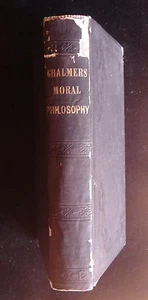 SKETCHES OF MORAL AND MENTAL PHILOSOPHY, by Thomas Chalmers 1845 First Edition - Picture 1 of 9