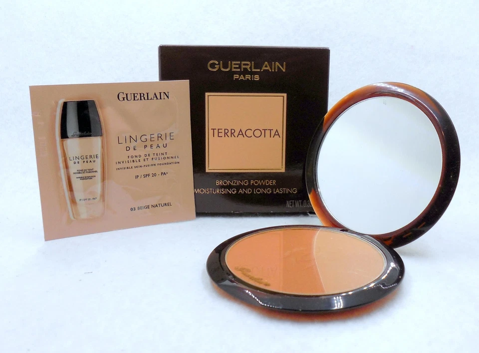 GUERLAIN TERRACOTTA BRONZING POWDER MOISTURISING FACE POWDER #03-10G/0.35 OZ.(D) - Image 1 of 1