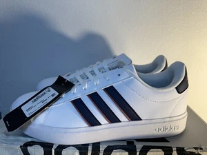 Adidas Grand Court 2.0 Uomo Taglia 11 ID2947 Strisce Blu/Rosse - Foto 1 di 10