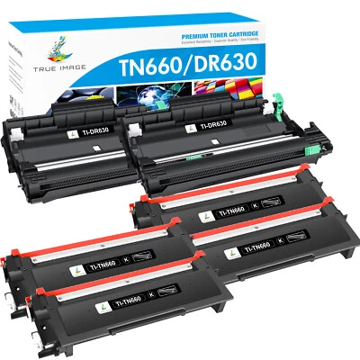 TN660 Toner Cartridge / DR630 Drum for Brother HL-L2380DW L2300D DCP-L2540DW LOT - Image 1 of 4