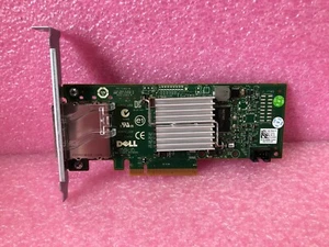 12DNW Dell PERC H200E 6GBPS PCI-E HBA DUAL PORT CONTROLLER CARD - Bild 1 von 3