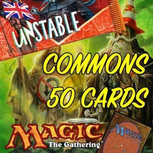 MTG Magic The Gathering Unstable UST Job Lot 50 Common Cards NM/M - Picture 1 of 3