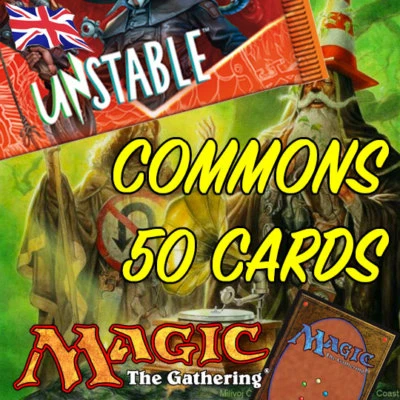 MTG Magic The Gathering Unstable UST Job Lot 50 Common Cards NM/M - Image 1 of 3