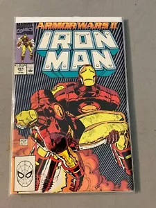 IRON MAN #261 CASI NUEVO MARVEL COMICS 1990 EDAD DE COBRE - Imagen 1 de 1