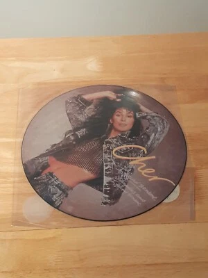 NM/NM Cher I Found Someone 12" VINYL PICTURE DISC 1987 play tested SEE Video - Image 1 of 4
