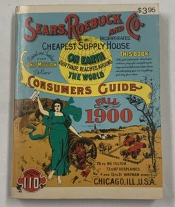 FALL 1900 Sears Roebuck Co. Mini Reproduction Catalog 1970 - Picture 1 of 6