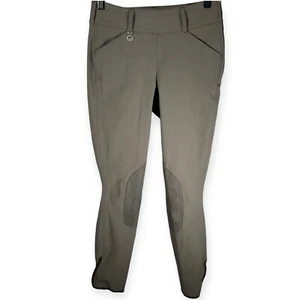 Pikeur Equestrian Riding Breeches Pants Size 26L US Full Seat Grey - Picture 1 of 20
