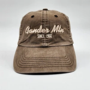 Gander Mountain Hat Cap Baseball Mens One Size Brown Adjustable Outdoor Cap - Picture 1 of 11