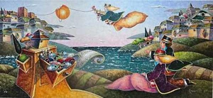 La musica della nostra vita Francesco Nesi SERIGRAFIA Firmata Numerata 130x60 - Imagen 1 de 1