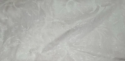 Edredón doble de colección Wamsutta Elite 100 % algodón Pima blanco con estampado floral Foto 1 de 4